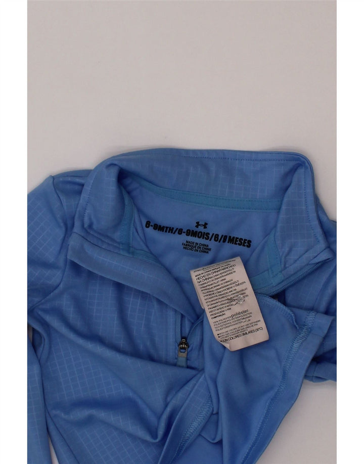 Under Armour Baby Boys Pulôver Treino Top 6-9 Meses Azul Guingão