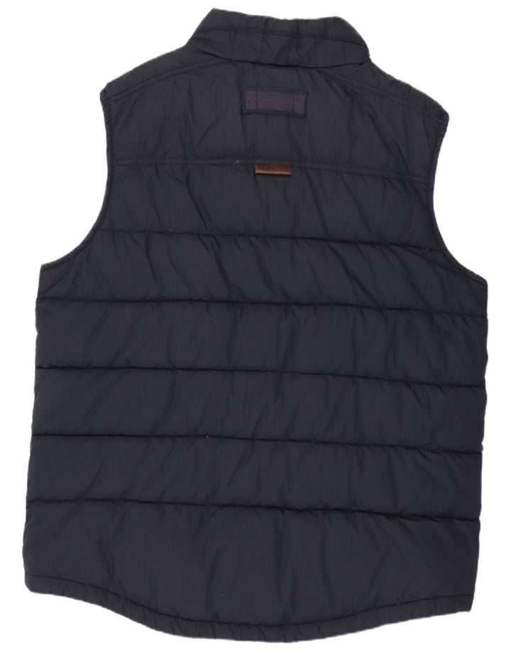 Colete acolchoado masculino FAT FACE UK 42 XL azul marinho poliéster