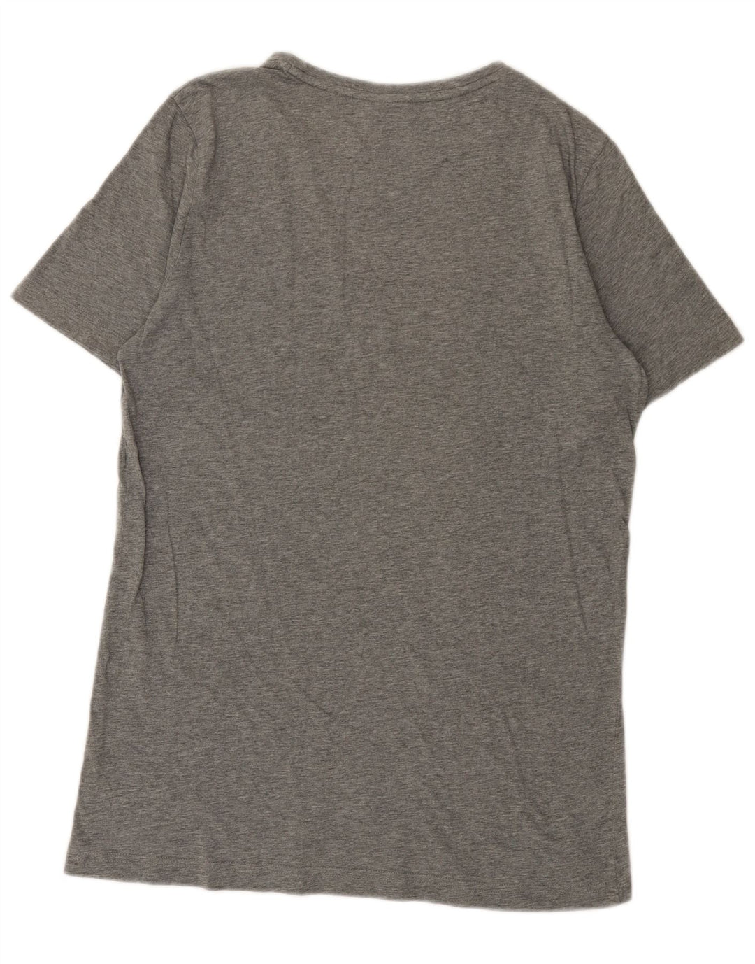 Camiseta masculina Puma Graphic Top cinza médio manchado