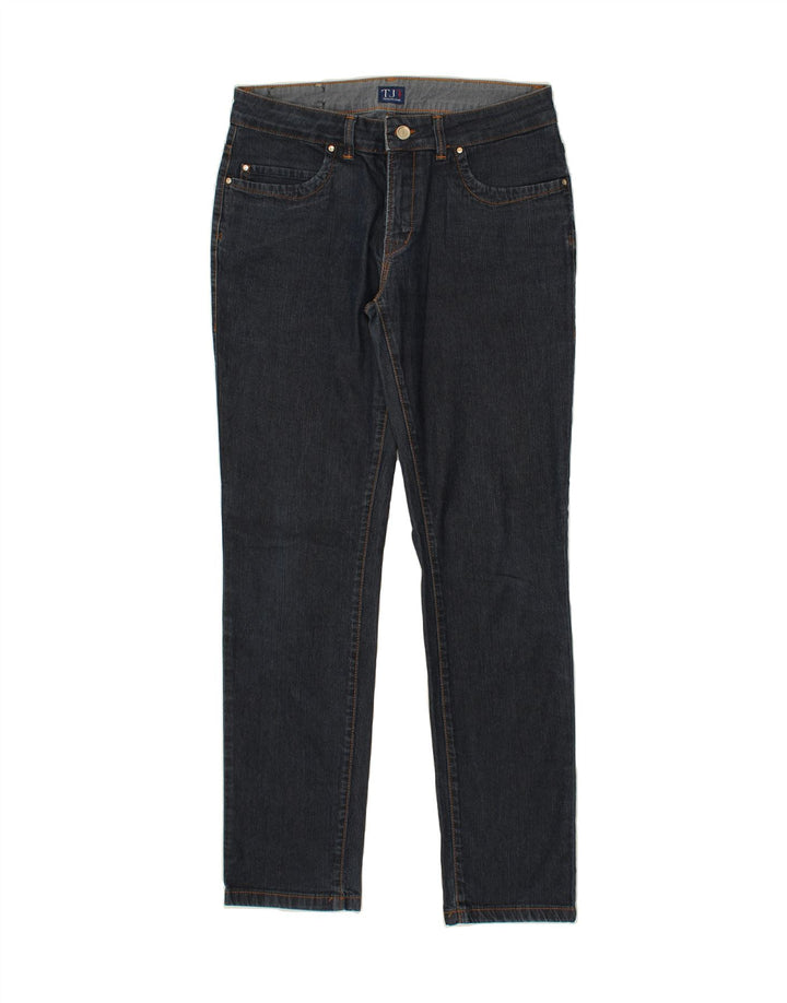 TRUSSARDI Womens Slim Jeans W27 L27  Navy Blue Vintage Trussardi and Second-Hand Trussardi from Messina Hembry 