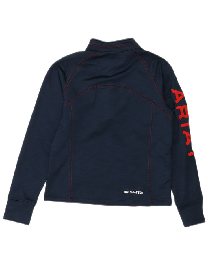ARIAT Boys Graphic Pullover Treino Top 9-10 Anos Médio Azul Marinho