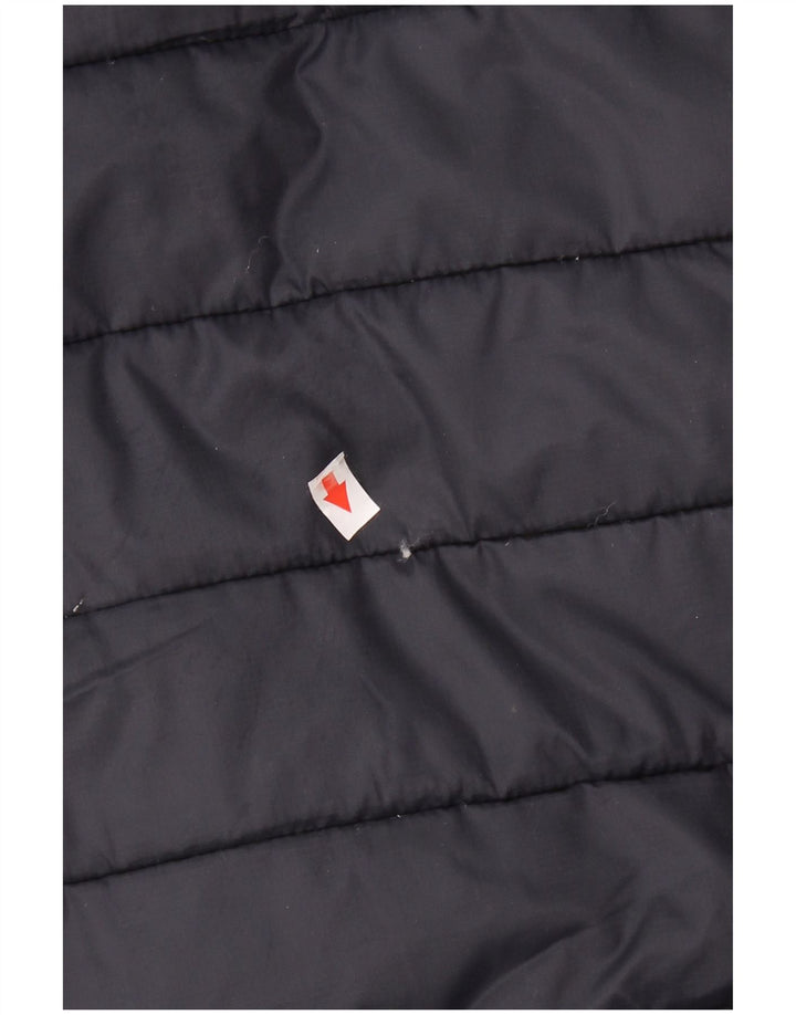 Jaqueta acolchoada masculina FAT FACE UK 38 nylon azul marinho médio