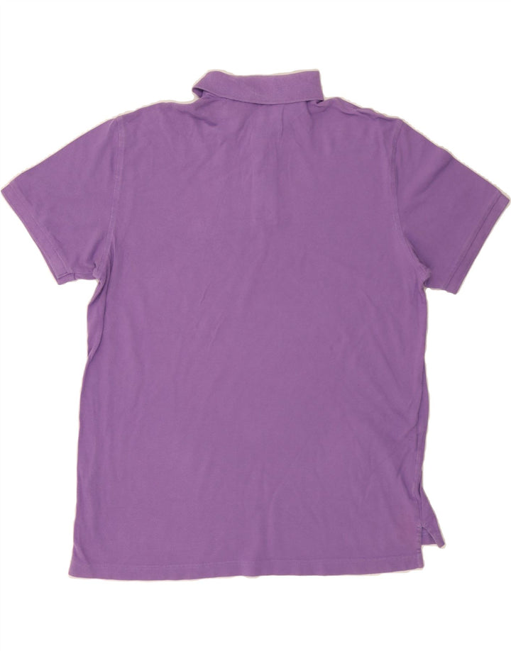 IZOD Mens Polo Shirt XL Purple Cotton Vintage Izod and Second-Hand Izod from Messina Hembry 