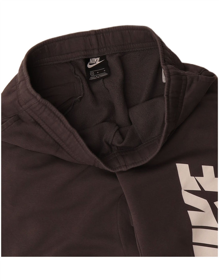 Nike Mens Graphic Calças de treino Joggers cinza médio algodão