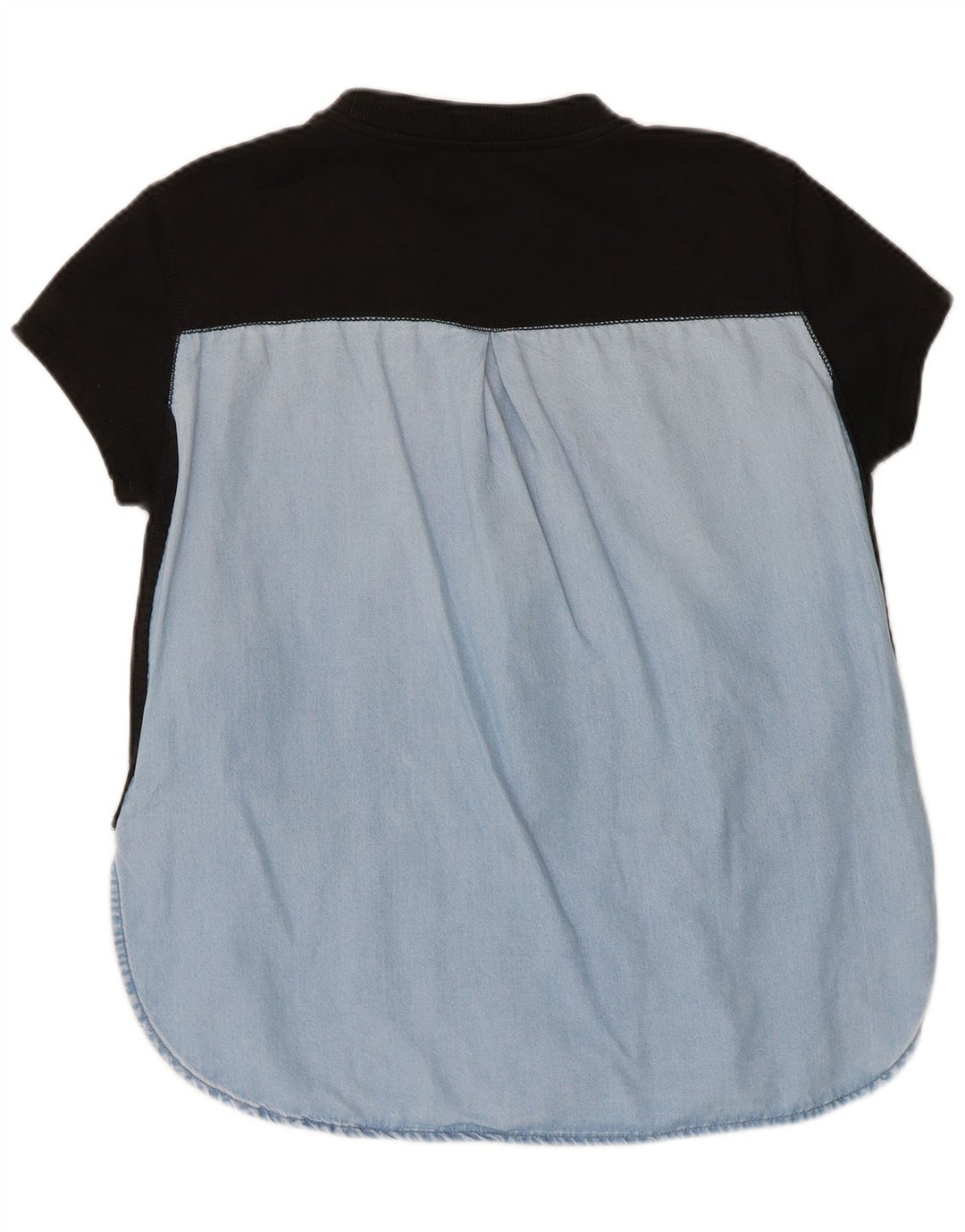 DIESEL moletom feminino jumper UK 14 médio preto colorblock