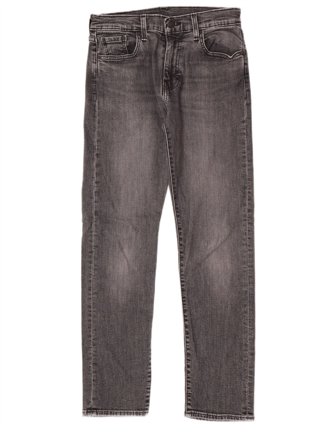 Levi's Mens Slim Jeans W30 L32 Cinza Algodão