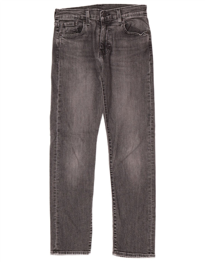 Levi's Mens Slim Jeans W30 L32 Cinza Algodão