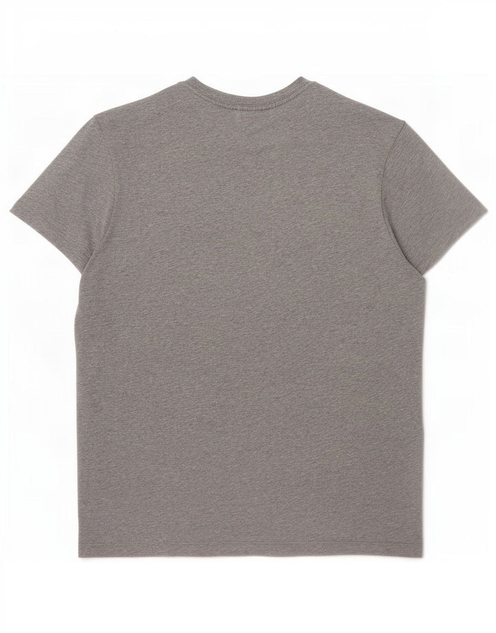 Camiseta masculina Levi's Top cinza médio algodão manchado