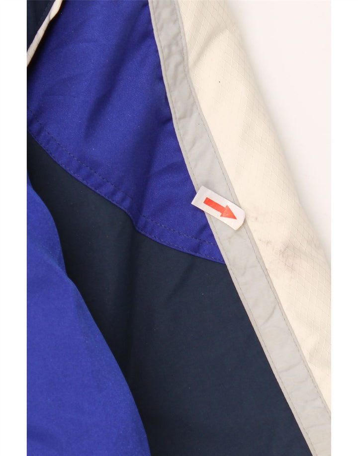 Jaqueta de esqui masculina com capuz Aesse IT 54 2XL azul Colourblock