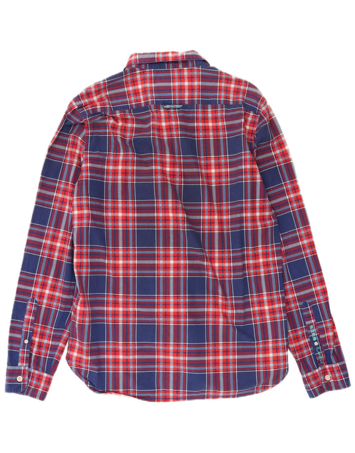 Camisa masculina SUPERDRY XL algodão xadrez multicolorido