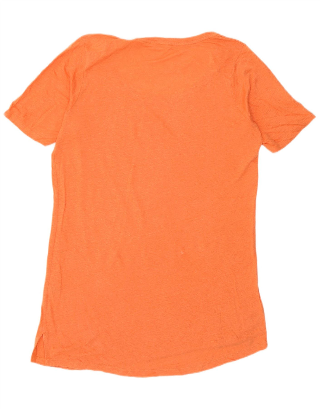 Camiseta feminina grande Fat Face UK 10 pequena laranja