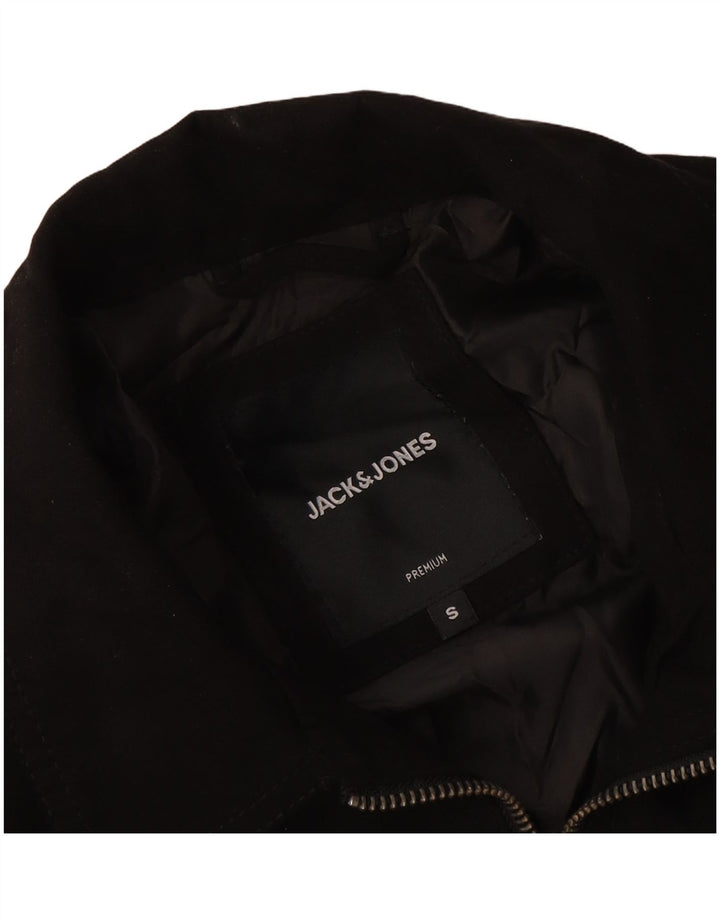 Jaqueta utilitária masculina Jack & Jones UK 36 pequena preta
