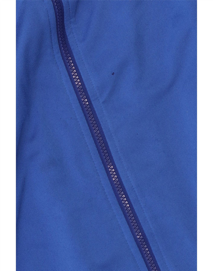 Lotto Mens Graphic Tracksuit Top Jaqueta XL Azul Colorblock Poliéster