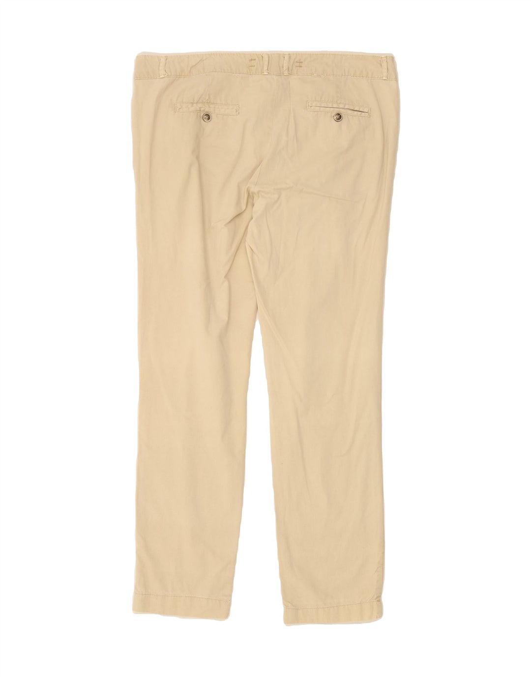ZARA Womens Slim Chino Trousers W36 L27 Beige Cotton Vintage Zara and Second-Hand Zara from Messina Hembry 