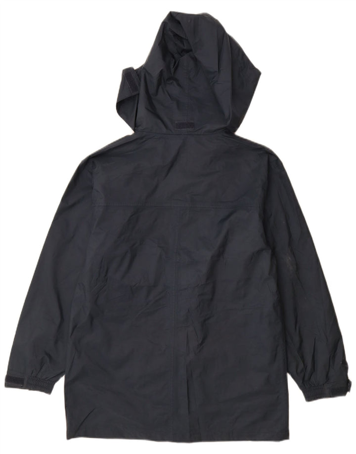 Capa de chuva com capuz para meninos John Lewis 13-14 anos azul marinho nylon