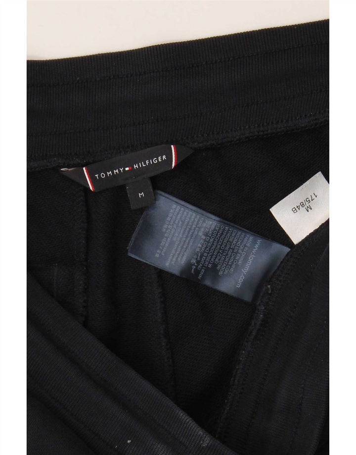 Tommy Hilfiger Calça de treino masculina gráfica Joggers médio azul marinho