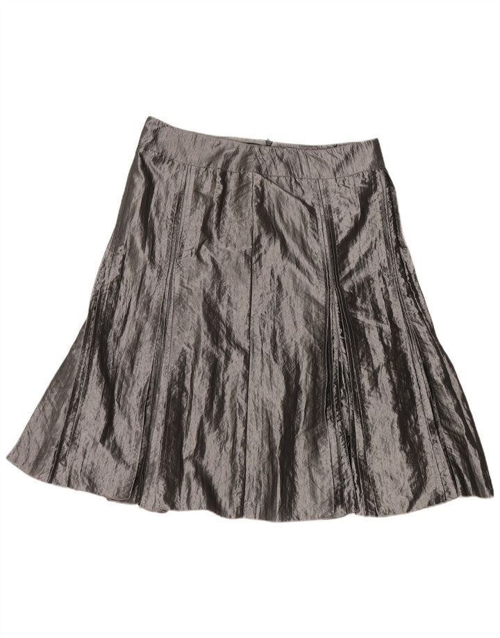 Saia feminina Perte by Krizia W36 XL poliéster cinza