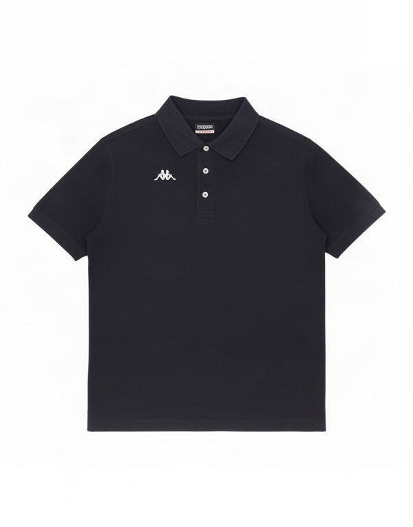 Camisa polo masculina Kappa grande algodão azul marinho