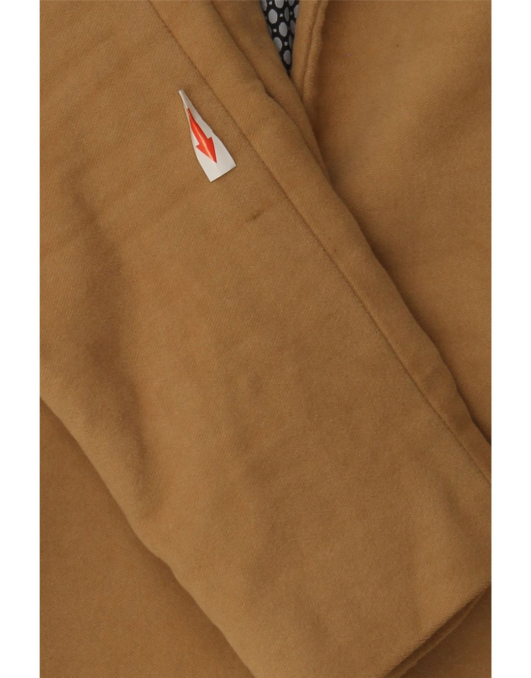 Jaqueta blazer feminina Zara com 1 botão UK 6 XS algodão marrom