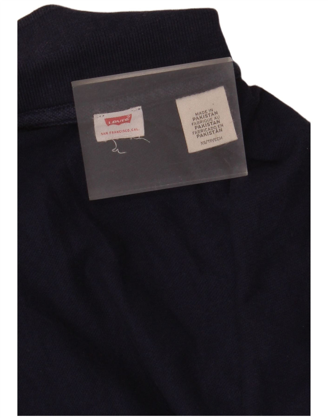 Camisa polo feminina LEVI'S UK 6 XS azul marinho