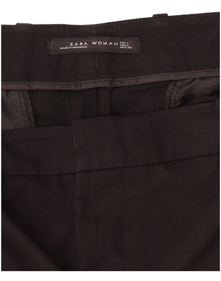 Zara Calça Chino Feminina Slim Grande W34 L27 Preta