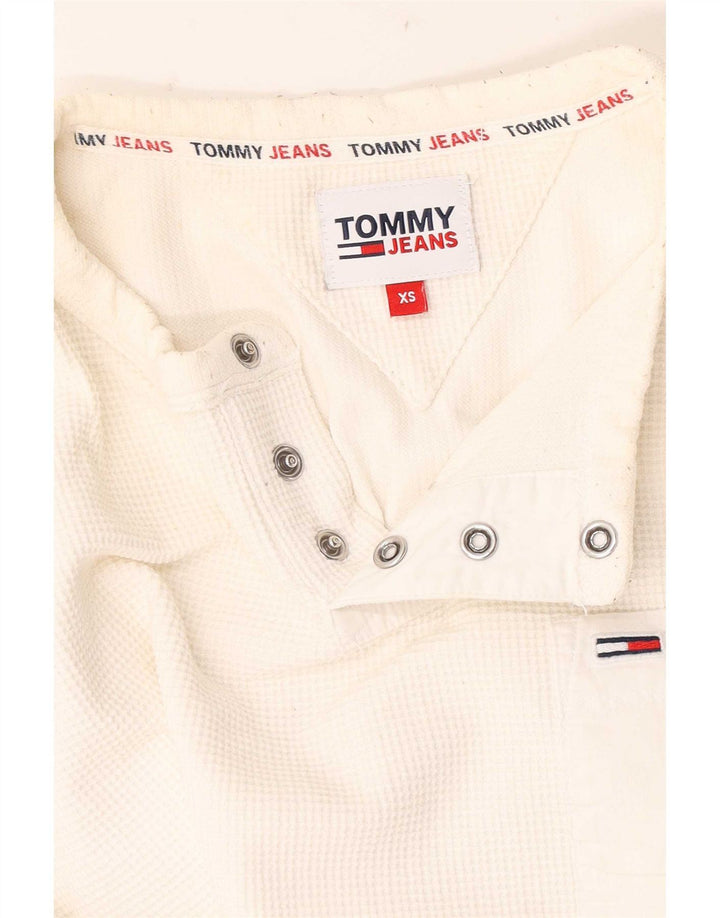 Tommy Hilfiger Mens Top Manga Longa XS Branco