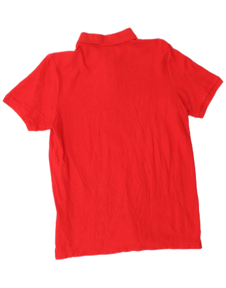 Camisa polo masculina NIKE 13-14 anos XL vermelho algodão