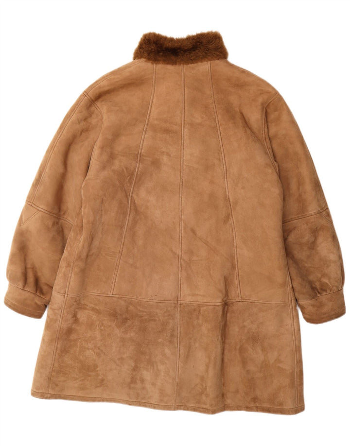 Casaco feminino Sinclair Shearling IT 48 XL marrom shearling
