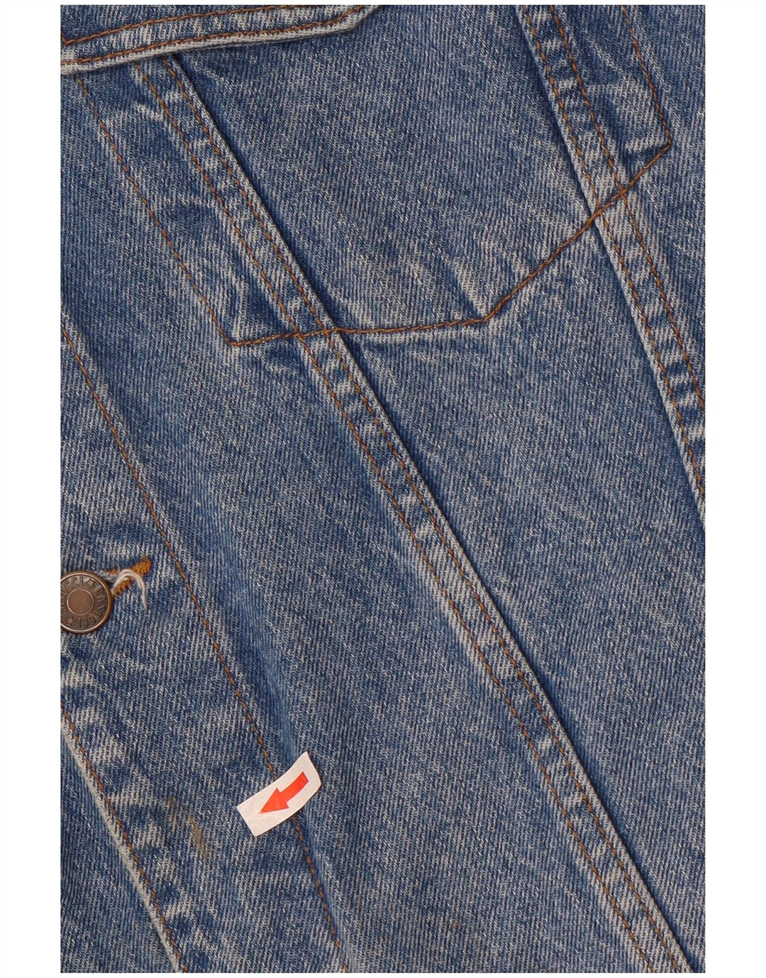 Jaqueta jeans masculina Casucci UK 42 XL azul