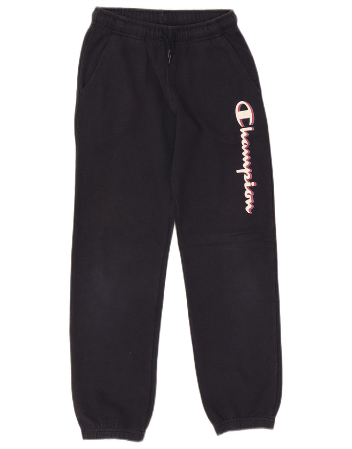 Calça de treino Champion Boys Joggers 9-10 anos médio azul marinho