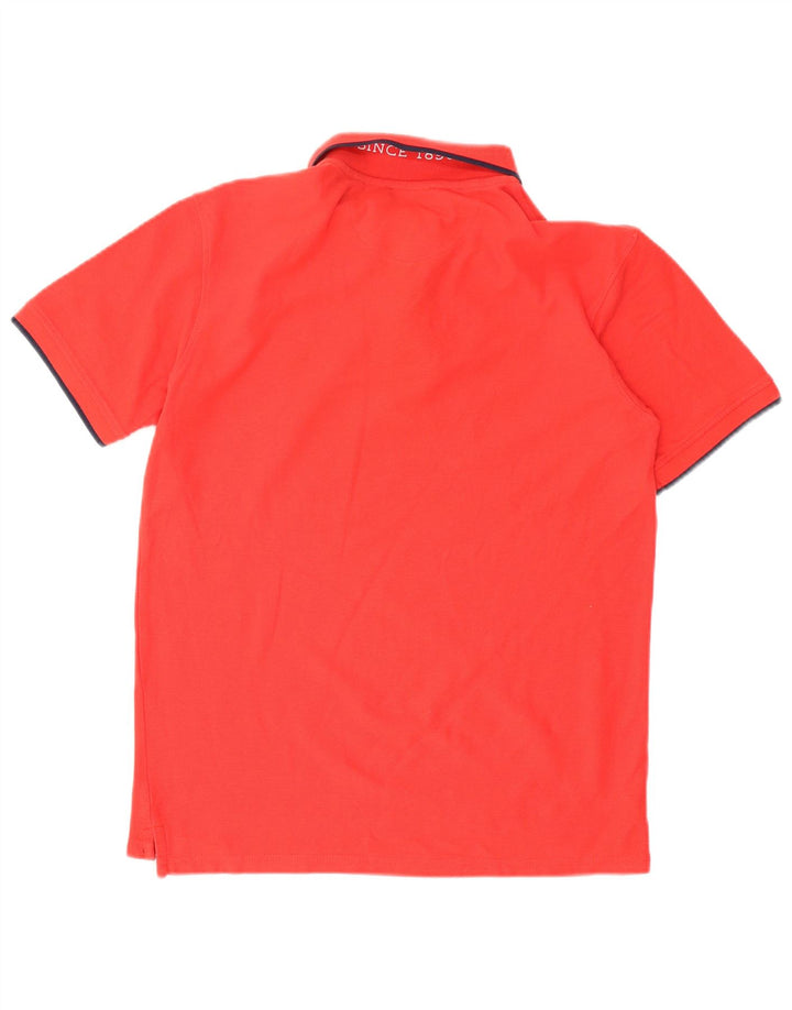 US Polo Assn. Camisa Polo Masculina Média Vermelha