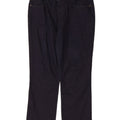 Jeans retos femininos Trussardi IT 48 XL W34 L28 azul marinho poliéster