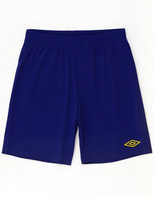 Umbro Mens Sport Shorts Grande Poliéster Azul