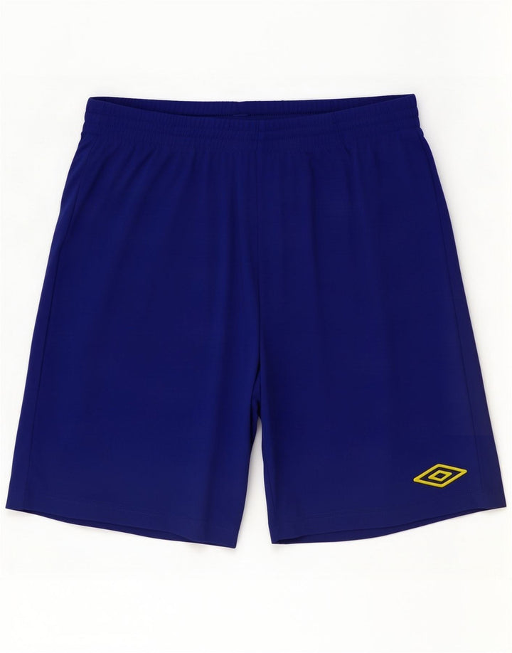 Umbro Mens Sport Shorts Grande Poliéster Azul