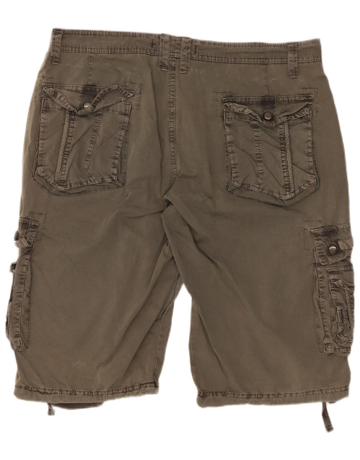 Shorts cargo masculino FOREX W38 XL algodão cáqui