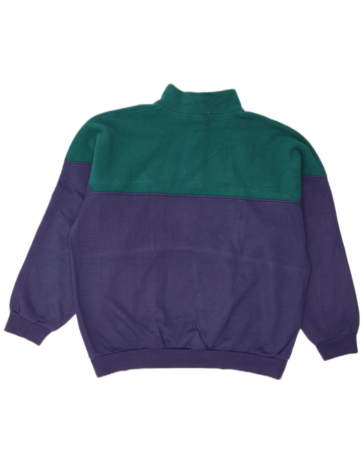 F.LLI Campagnolo moletom gráfico masculino jumper Reino Unido 42 grande azul marinho