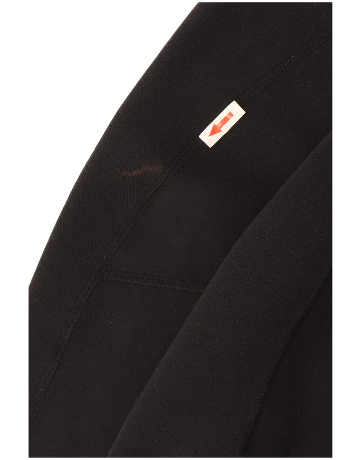 Nike Mens Treino Top Jaqueta Médio Algodão Preto