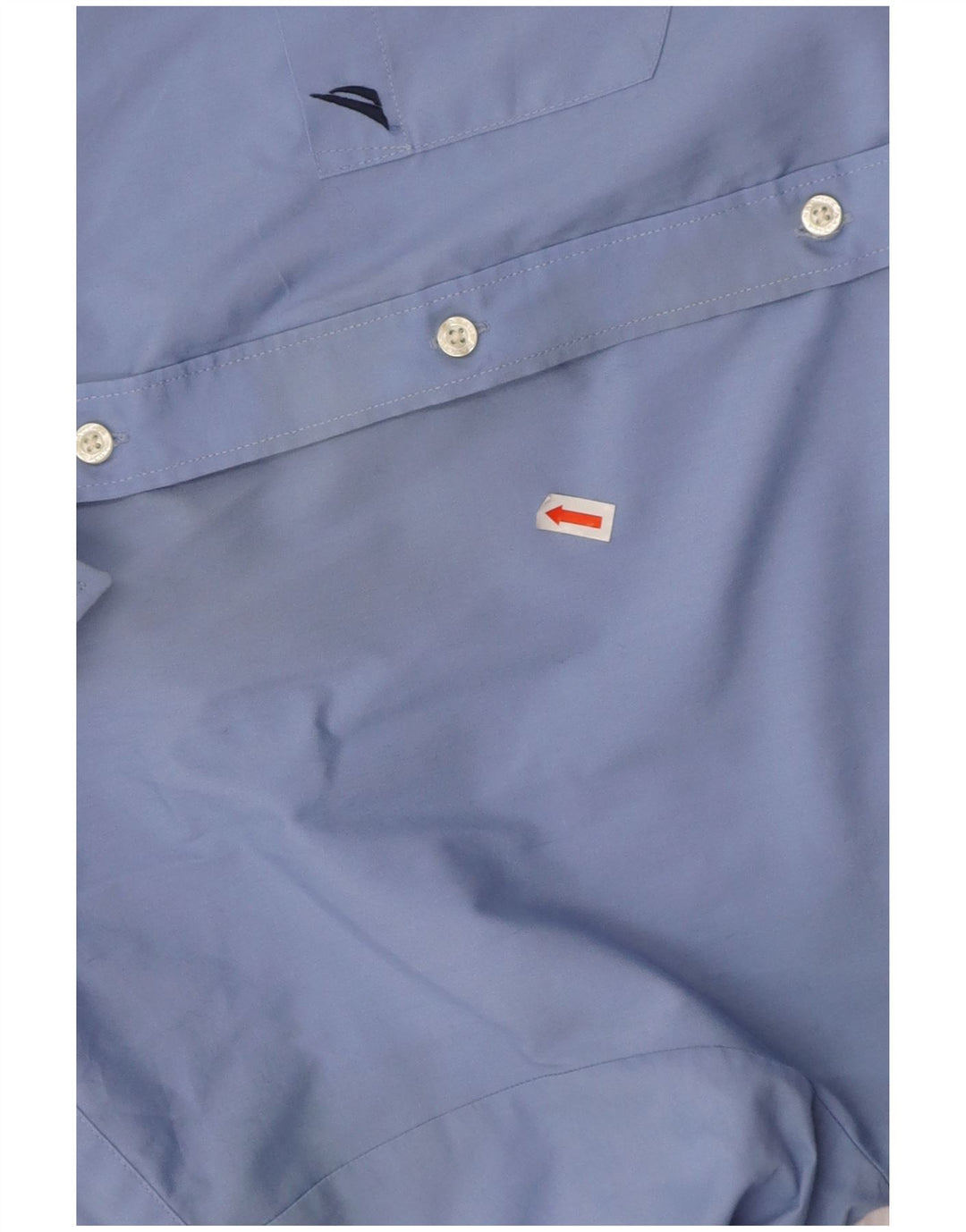 Camisa NAUTICA Boys Regular Fit 15-16 Anos Azul Algodão