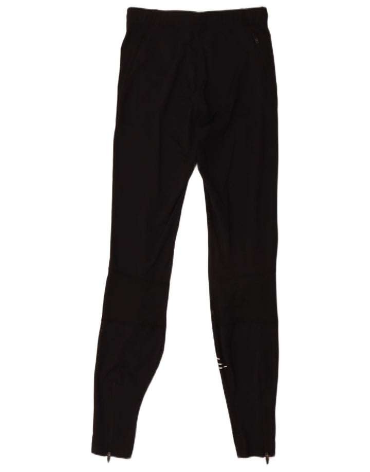 Leggings feminino Asics UK 8 pequeno preto geométrico poliamida