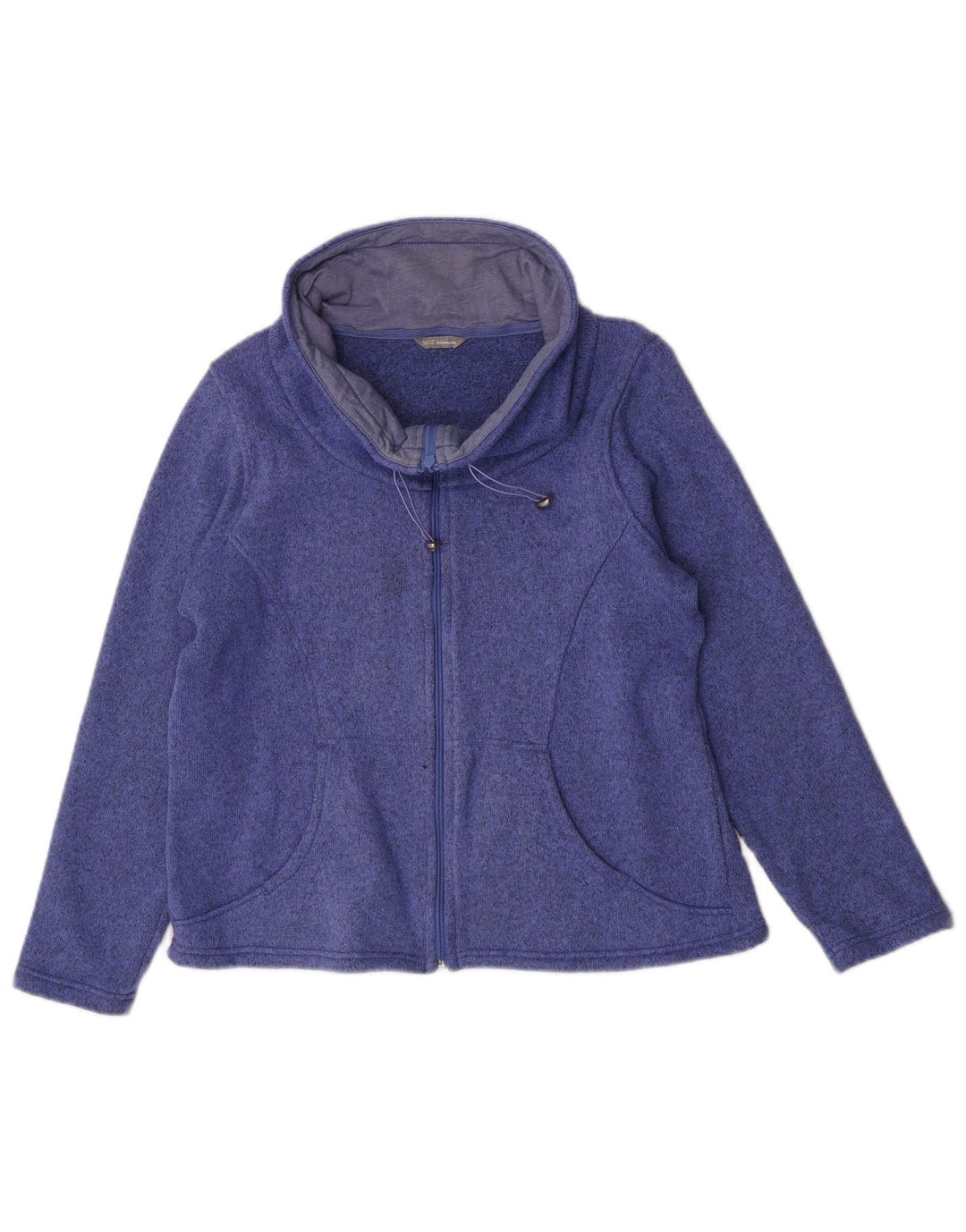 Jaqueta feminina de treino Marks & Spencer Comfort Fit UK 16 grande azul