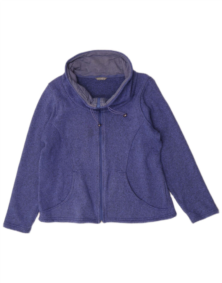 Jaqueta feminina de treino Marks & Spencer Comfort Fit UK 16 grande azul