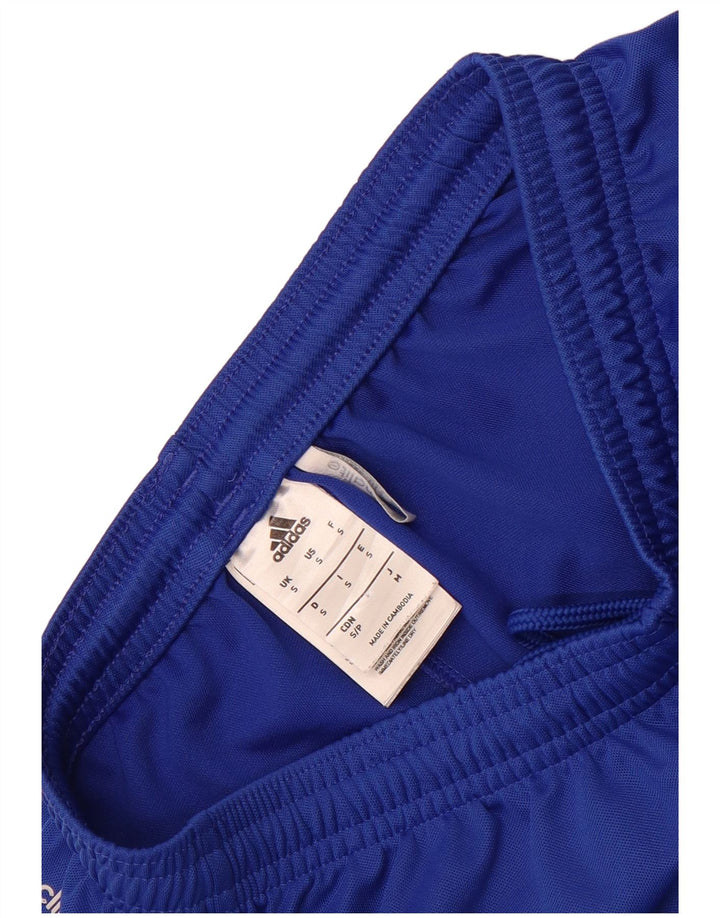 Adidas Masculino Climalite Sport Shorts Pequeno Azul Poliéster
