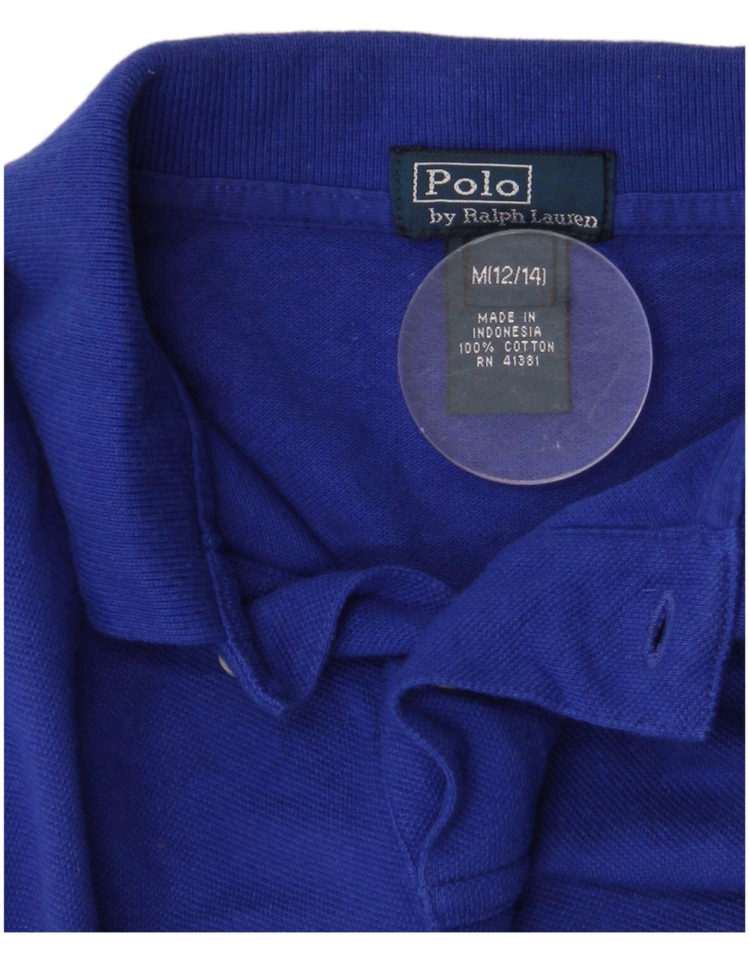 Polo Ralph Lauren Menino Manga Longa Polo 12-13 Anos Azul Médio