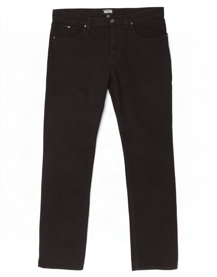Vans Masculino Slim Jeans W34 L32 Preto Algodão