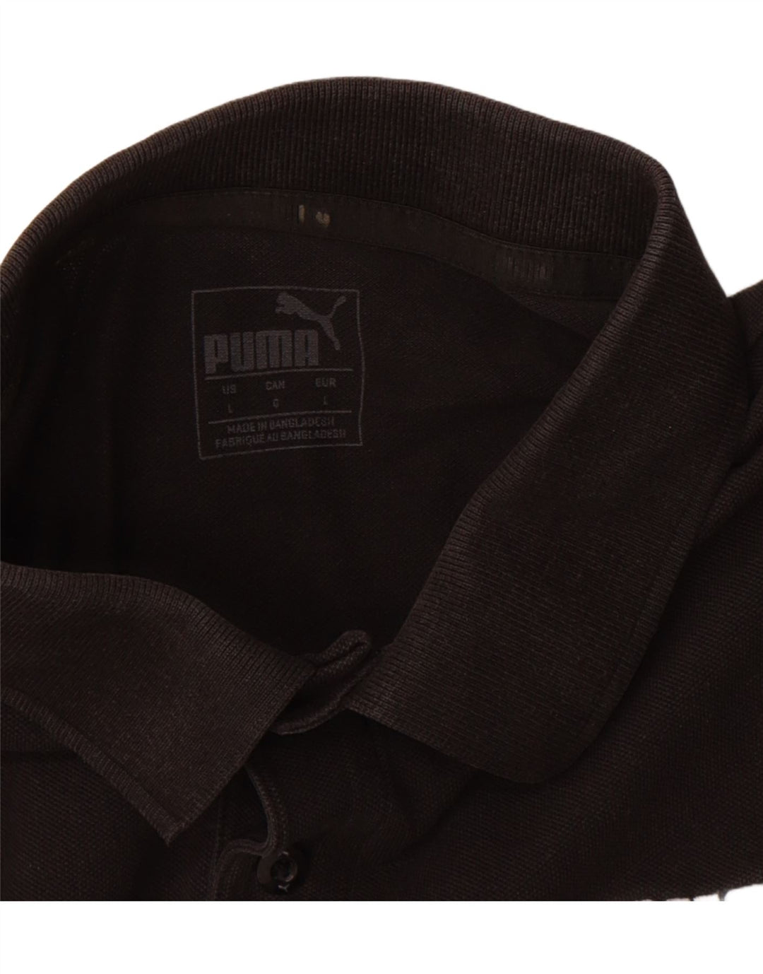 Camisa polo masculina PUMA grande preta