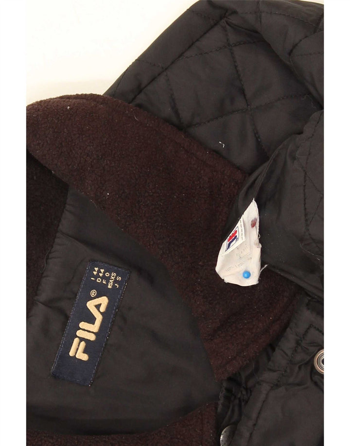 Jaqueta masculina Fila Loose Fit acolchoada IT 44 XS poliamida preta