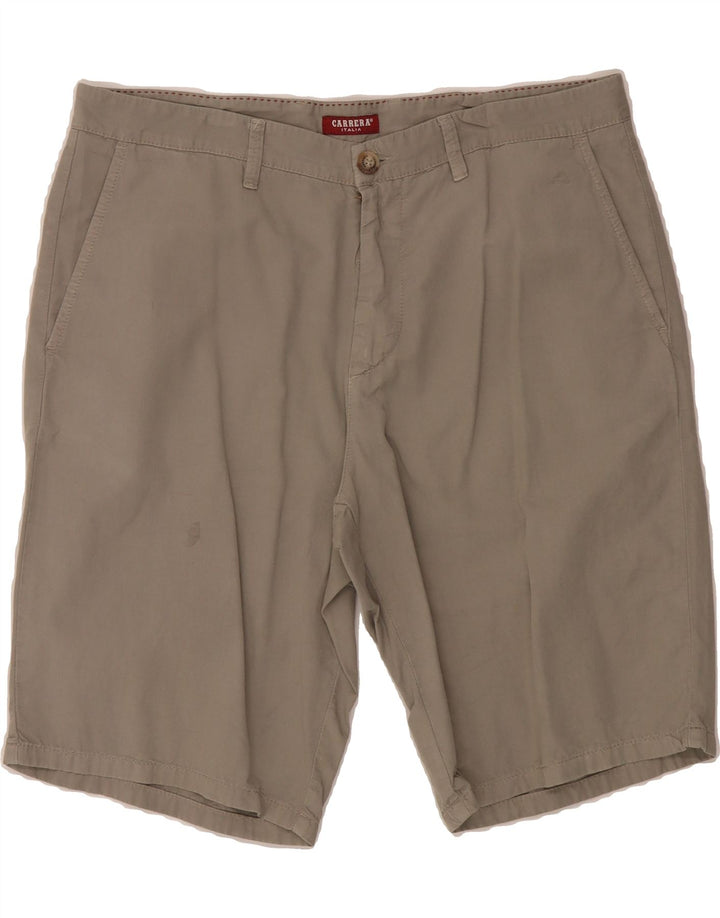 CARRERA Mens Chino Shorts IT 50 Large W34  Beige Cotton Vintage Carrera and Second-Hand Carrera from Messina Hembry 