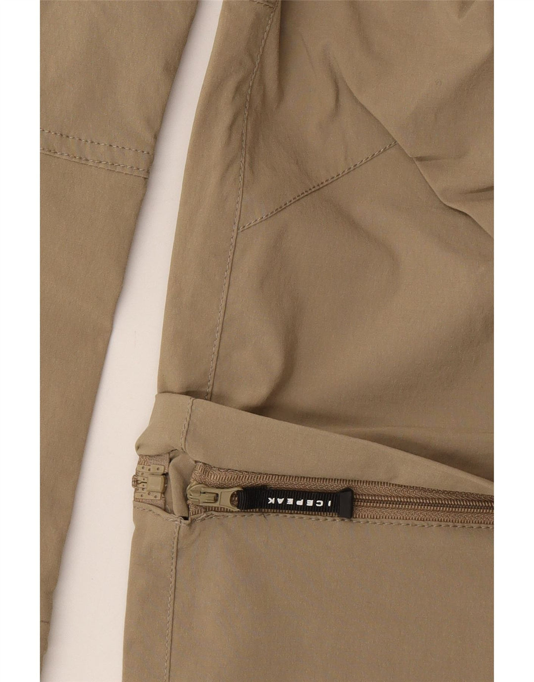 Calça cargo feminina Icepeak para caminhada UE 40 médio W30 L32 poliéster cáqui