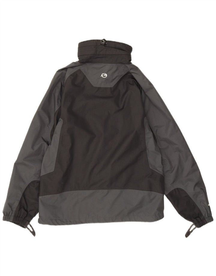 Jaqueta corta-vento masculina Sprayway poliéster preto pequeno Reino Unido 36 Colourblock