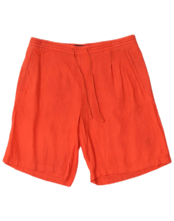 Shorts casuais femininos Marks & Spencer W28 médio vermelho